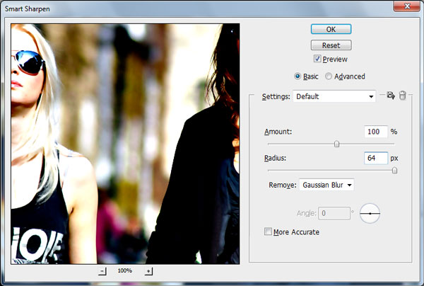 Creating Fashion Contrast Photo Effect 4