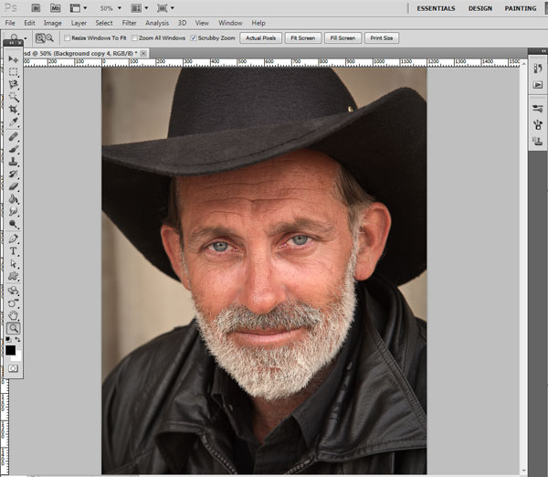 How to Make Facial Retouching in Photoshop 1