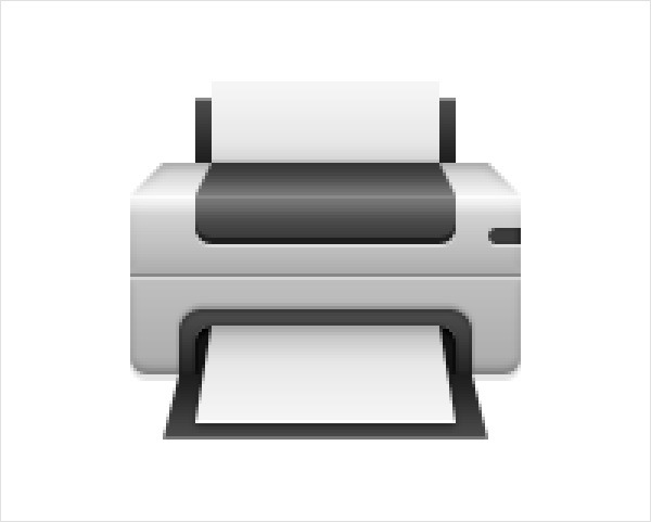 Create a Printer Icon in Adobe Photoshop 16