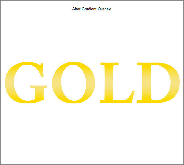 Learn a realistic gold text effect in Photoshop 4