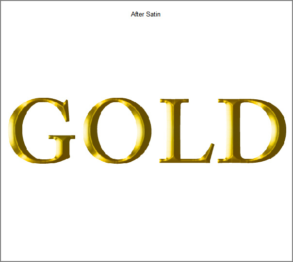Learn a realistic gold text effect in Photoshop 11