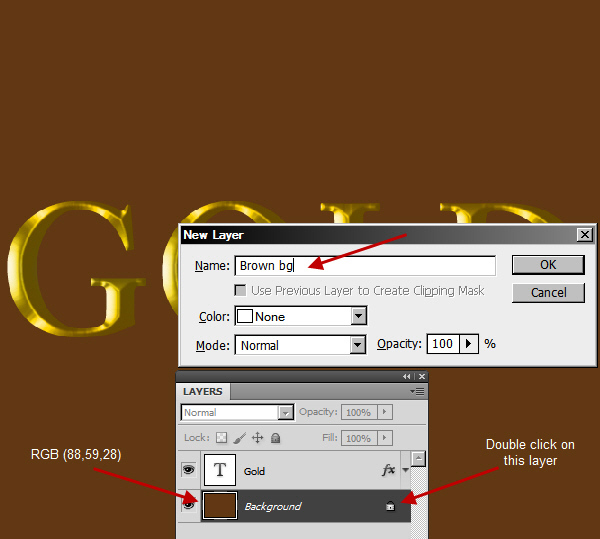 Learn a realistic gold text effect in Photoshop 12
