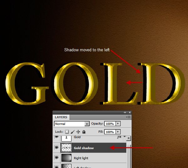 Learn a realistic gold text effect in Photoshop 22