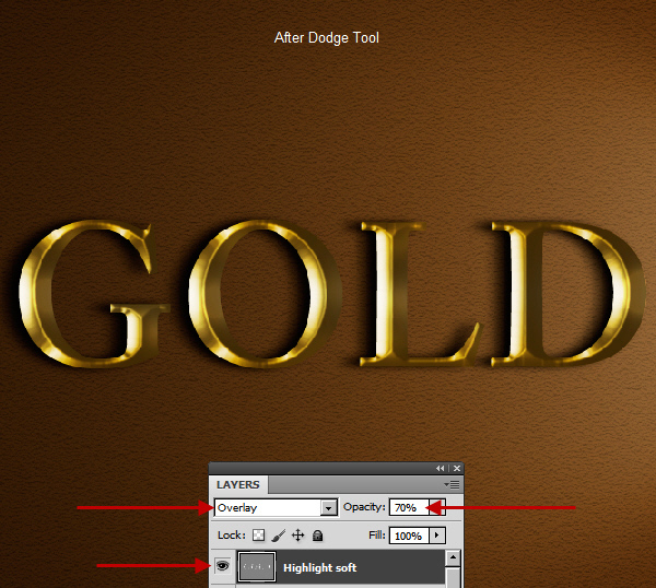Learn a realistic gold text effect in Photoshop 35