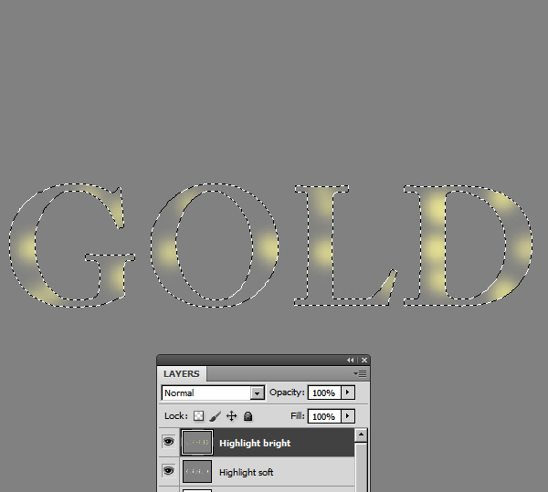 Learn a realistic gold text effect in Photoshop 347