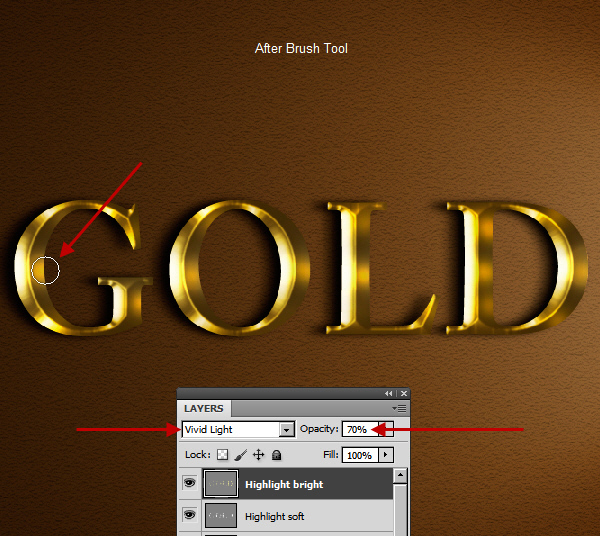 Learn a realistic gold text effect in Photoshop 38