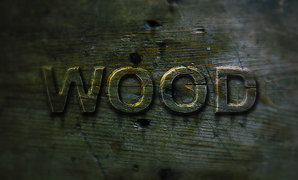 Members Area Tutorial: Create a Wood Text effect in Photoshop